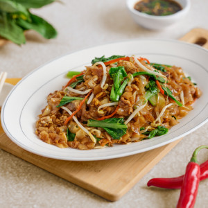 char kway teow (vegetarian)